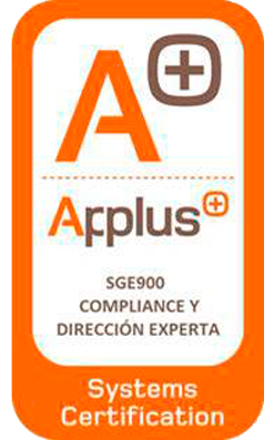 Certificado SGE 900 por Applus